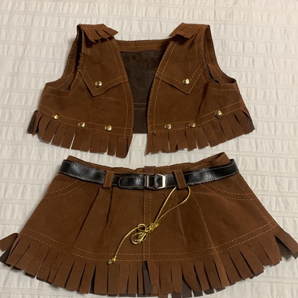 Build-a-Bear Halloween Cowgirl Costume - Picture 2 of 10